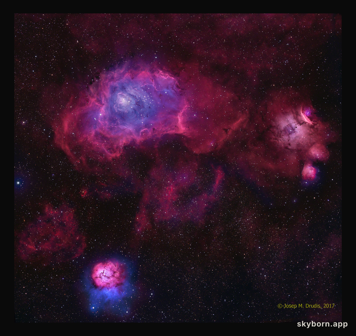 A Sagittarius Triplet