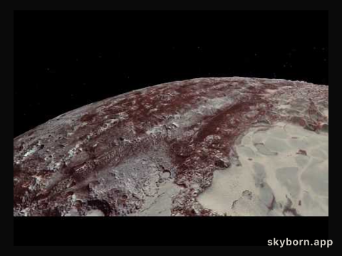 Pluto Flyover from New Horizons