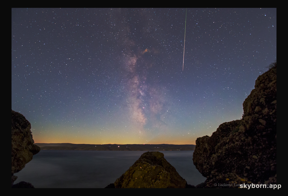 Perseid by the Sea