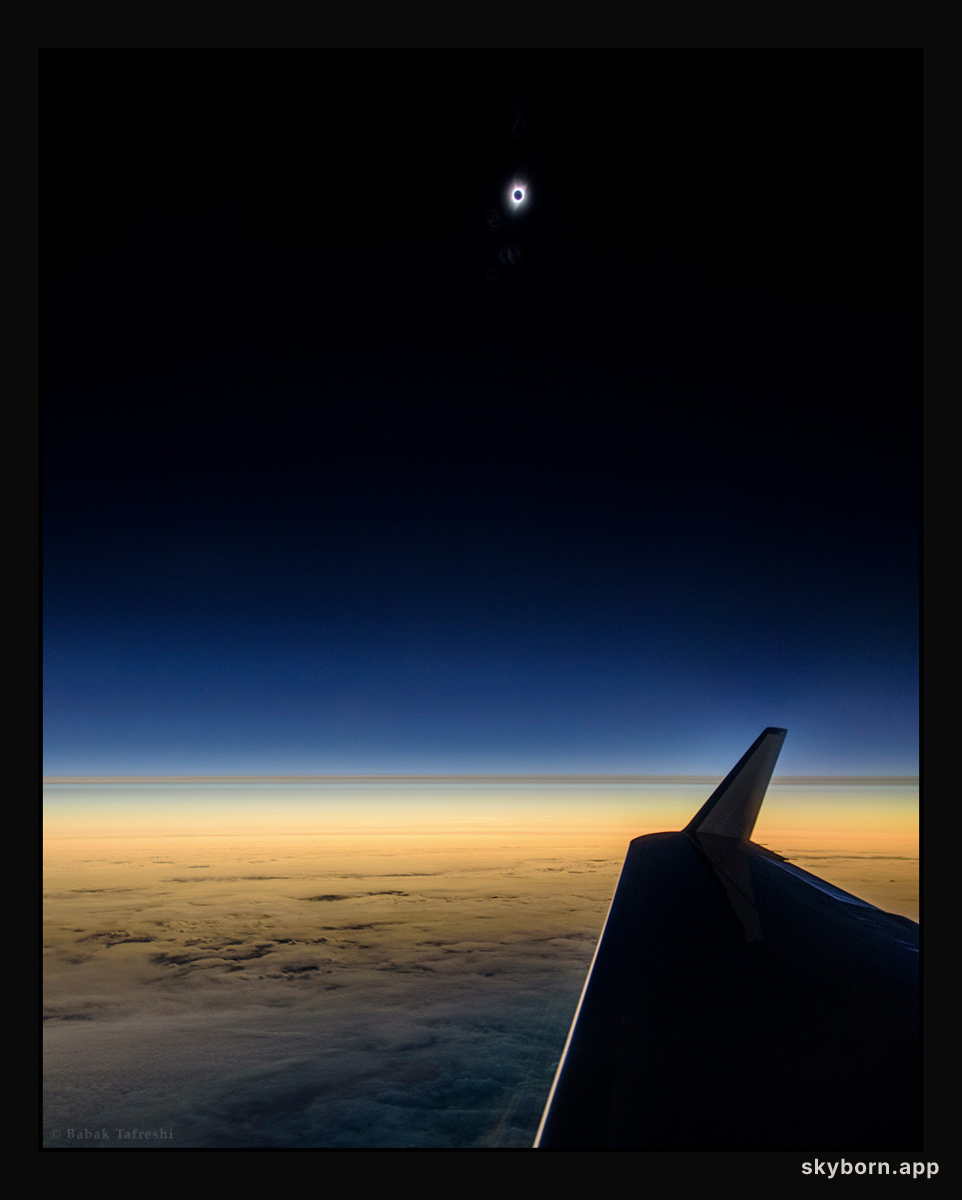 A First Glimpse of the Great American Eclipse