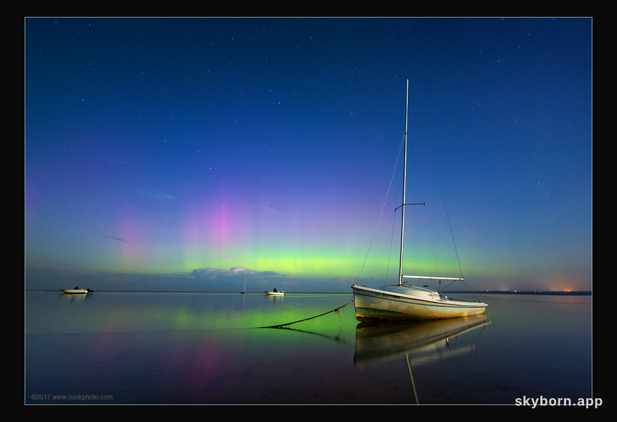 Calm Waters and Geomagnetic Storm