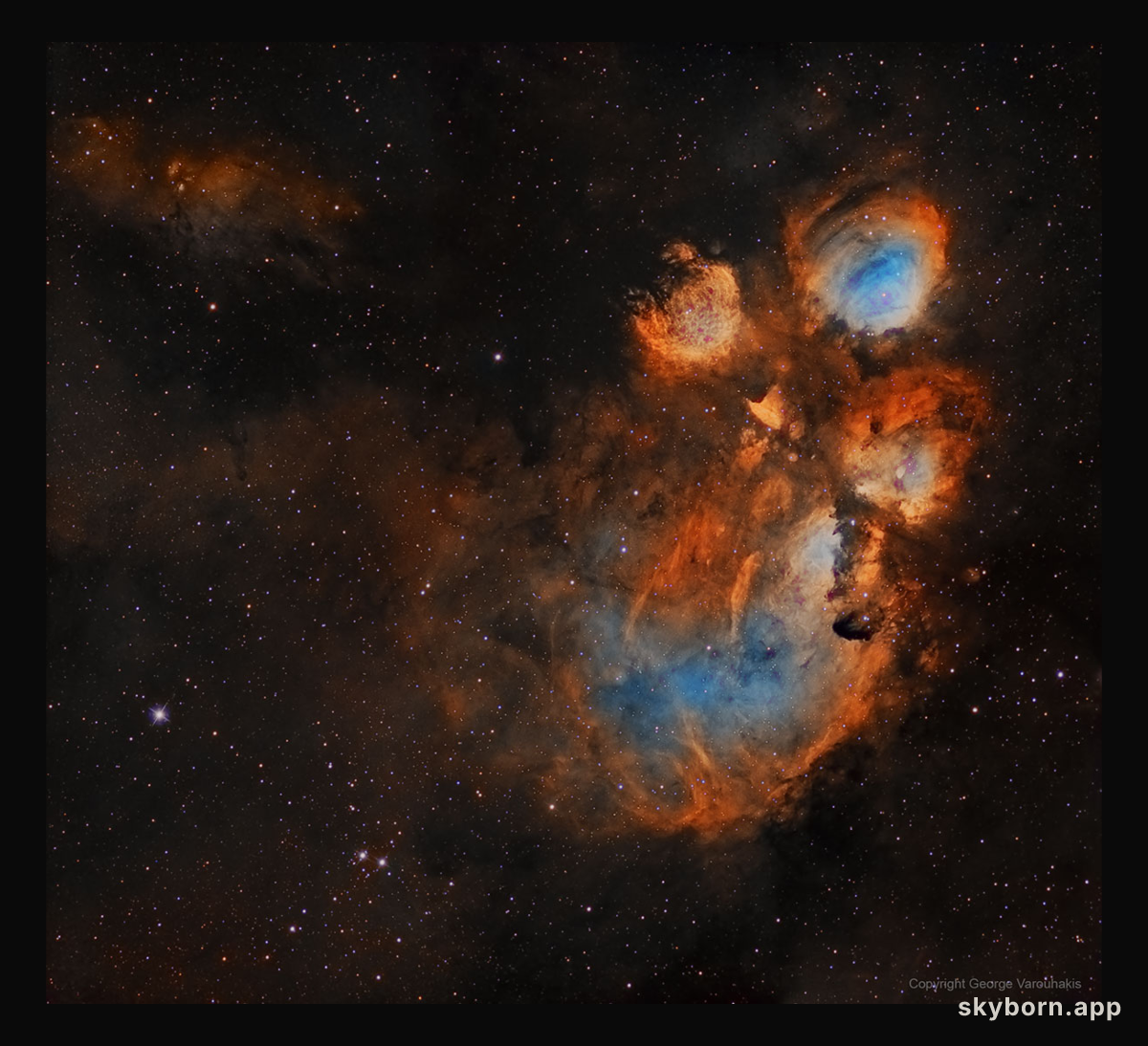 NGC 6334: The Cat's Paw Nebula