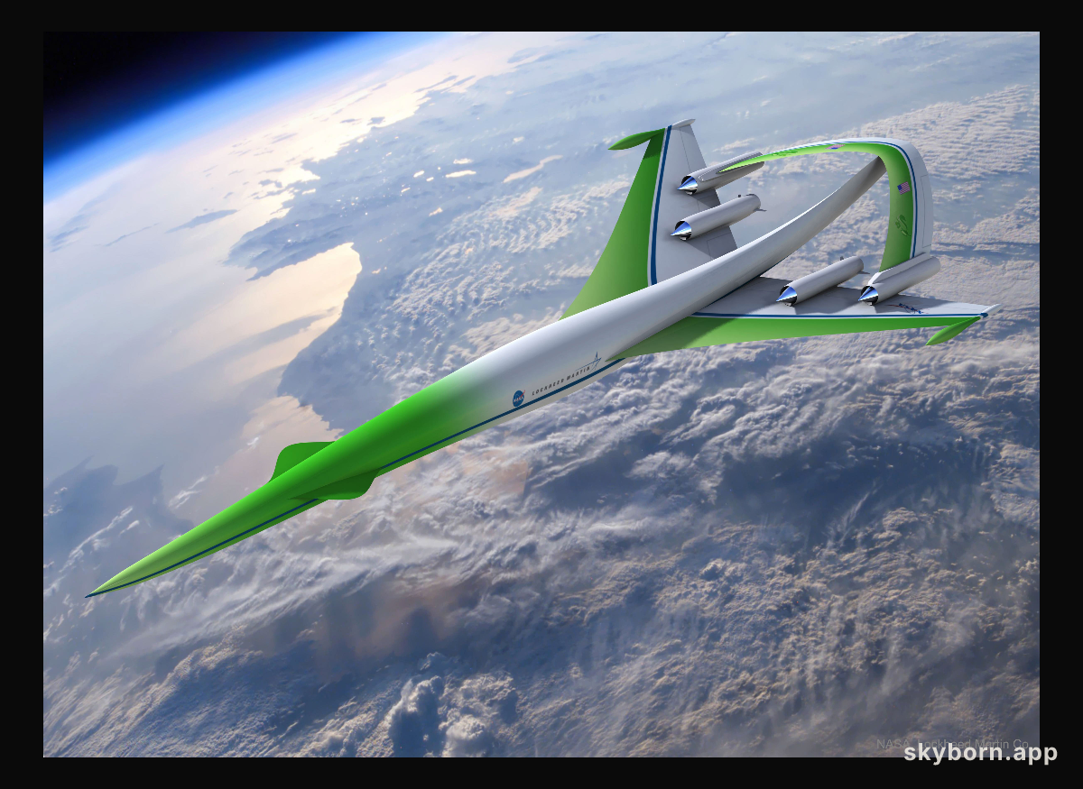 Concept Plane: Supersonic Green Machine