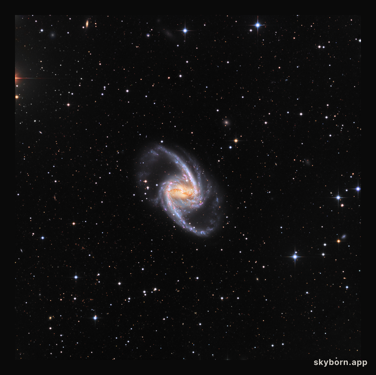NGC 1365: Majestic Island Universe