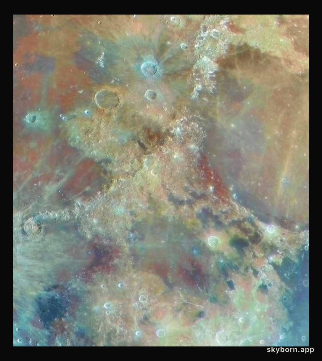 A Colourful Moon