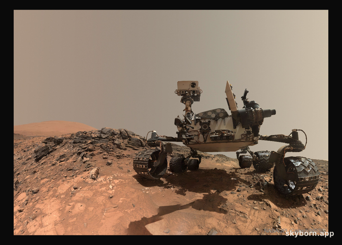 Curiosity Rover Takes Selfie on Mars