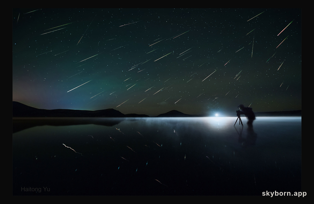 Meteors over Inner Mongolia