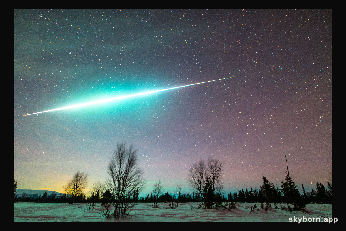 Fireball in the Arctic