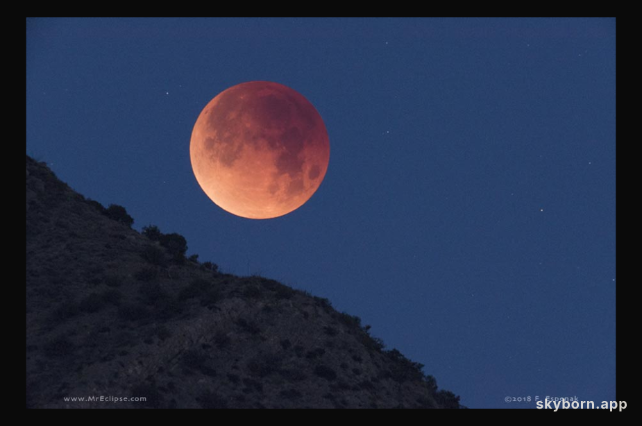Moonset Eclipse