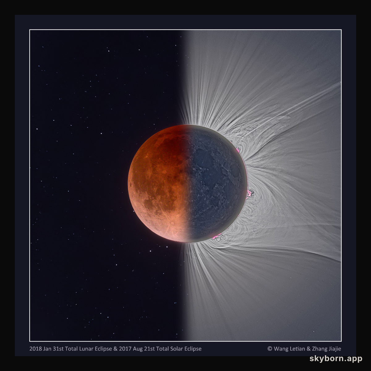 Total Solar Lunar Eclipse