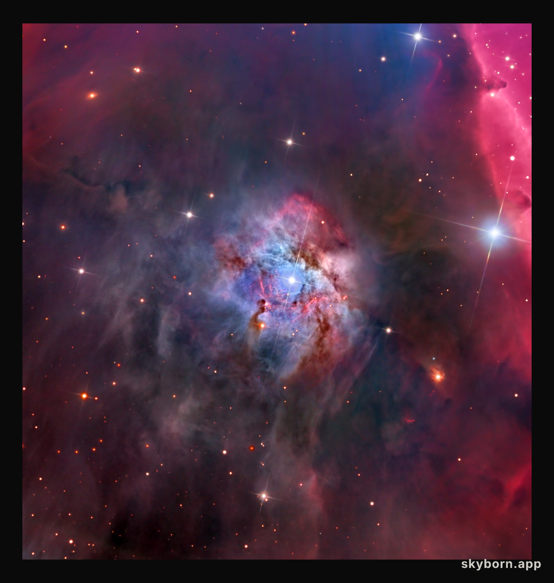 NGC 2023 in the Horsehead's Shadow