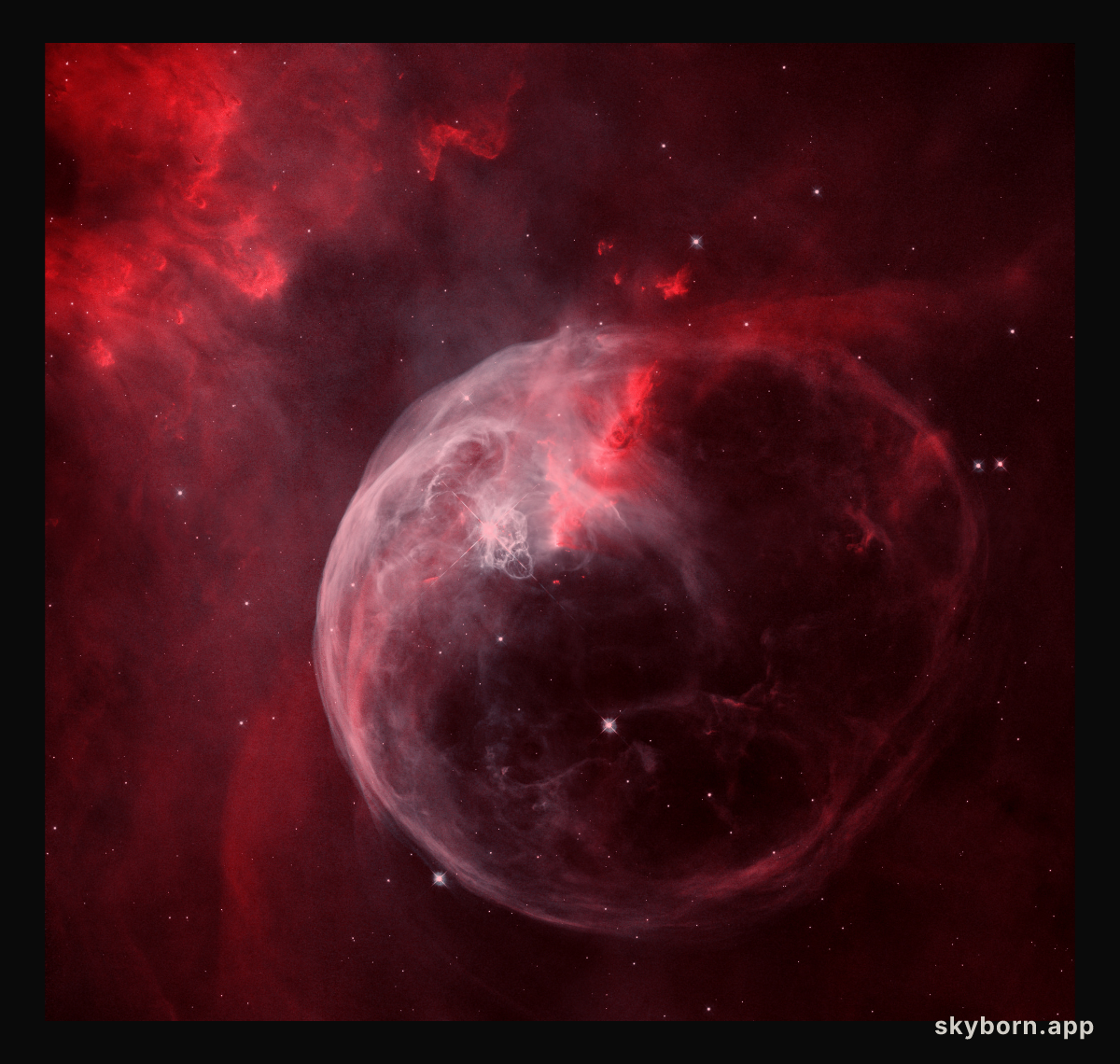 NGC 7635: The Bubble Nebula