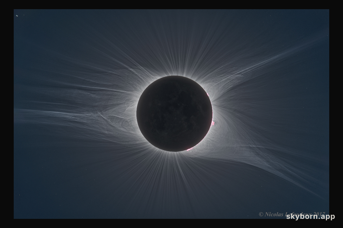 Total Solar Eclipse Corona in HDR