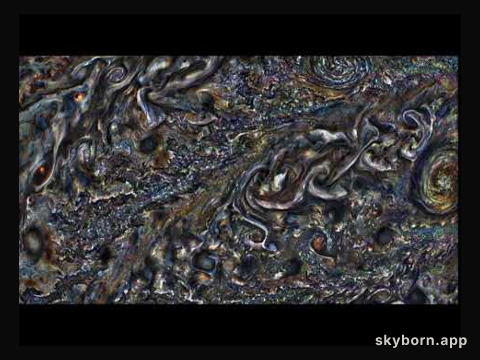 Jupiter Cloud Animation from Juno