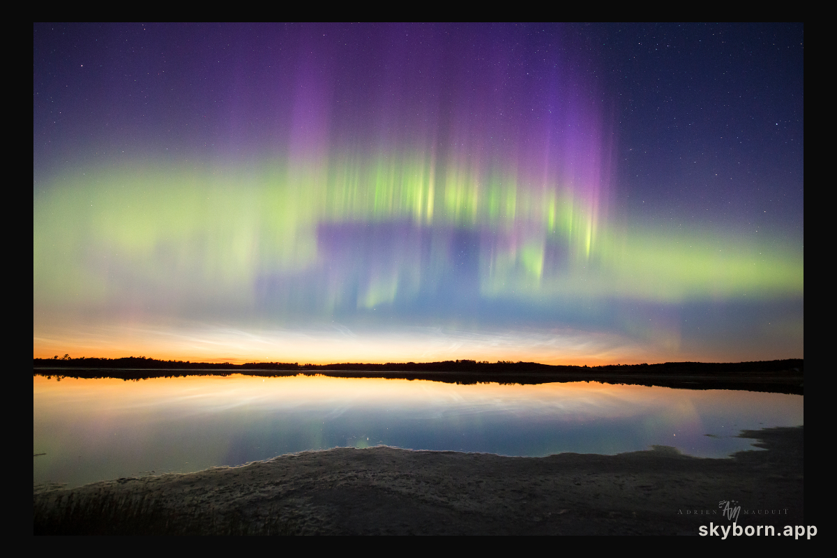 Northern Lights and Noctilucent Clouds