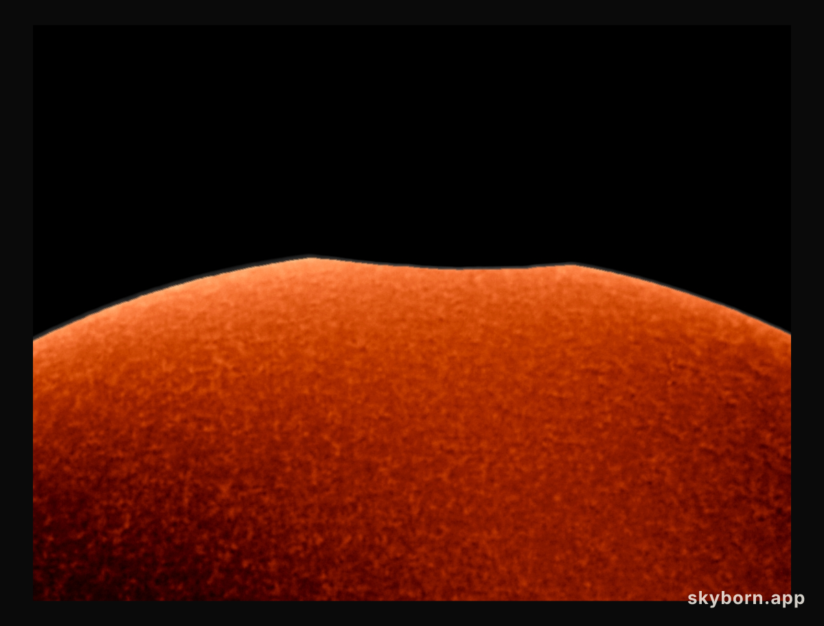 A Nibble on the Sun