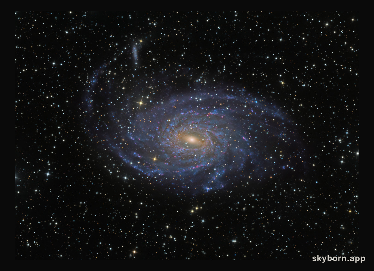 Spiral Galaxy NGC 6744