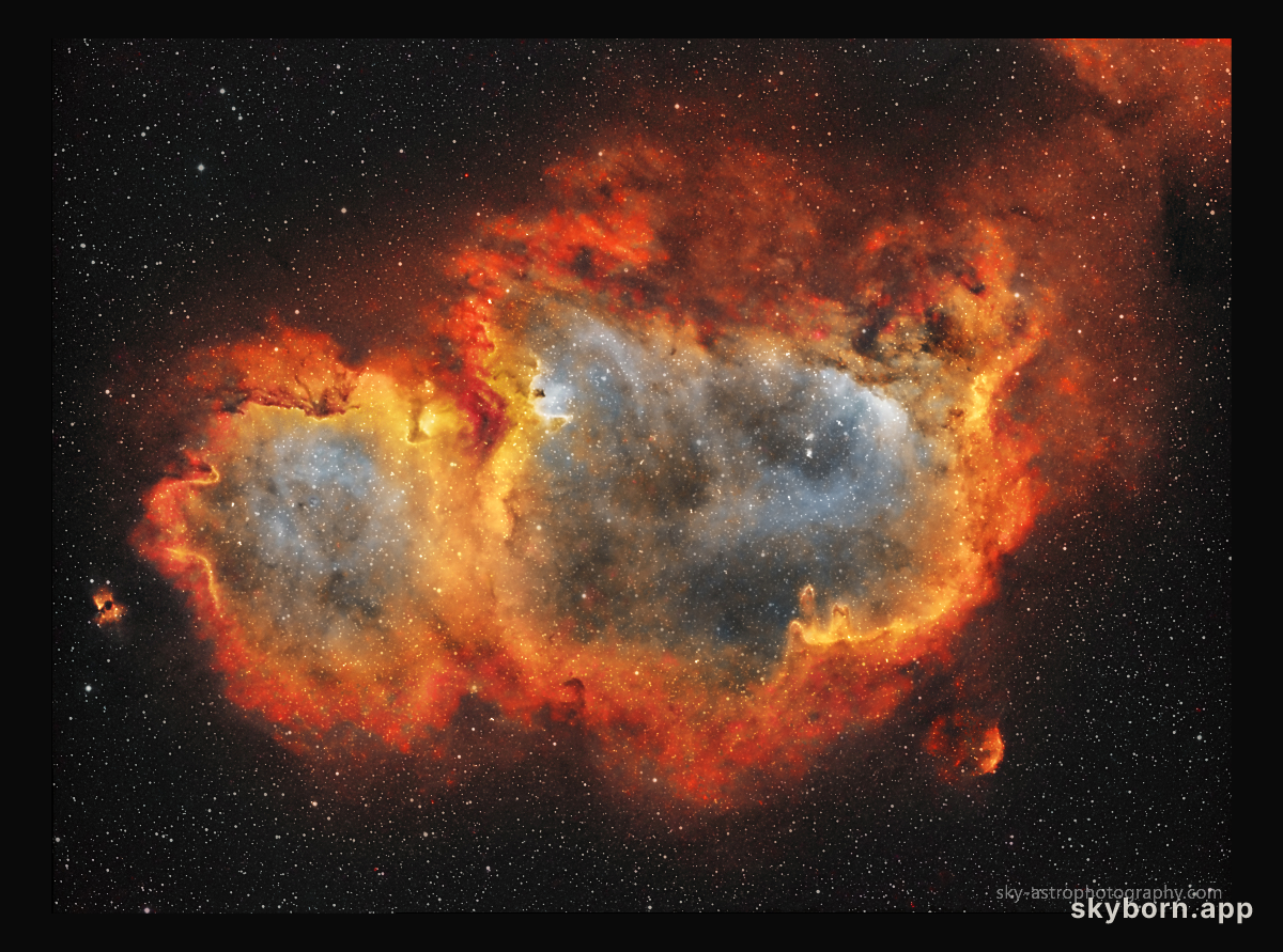 Glowing Elements in the Soul Nebula