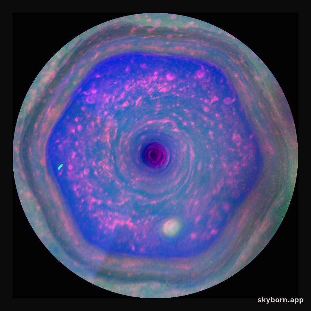 Saturn's North Polar Hexagon