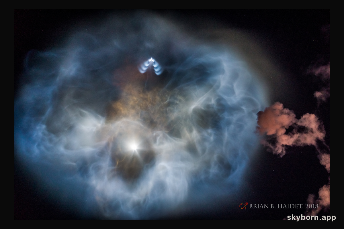 The Falcon 9 Nebula