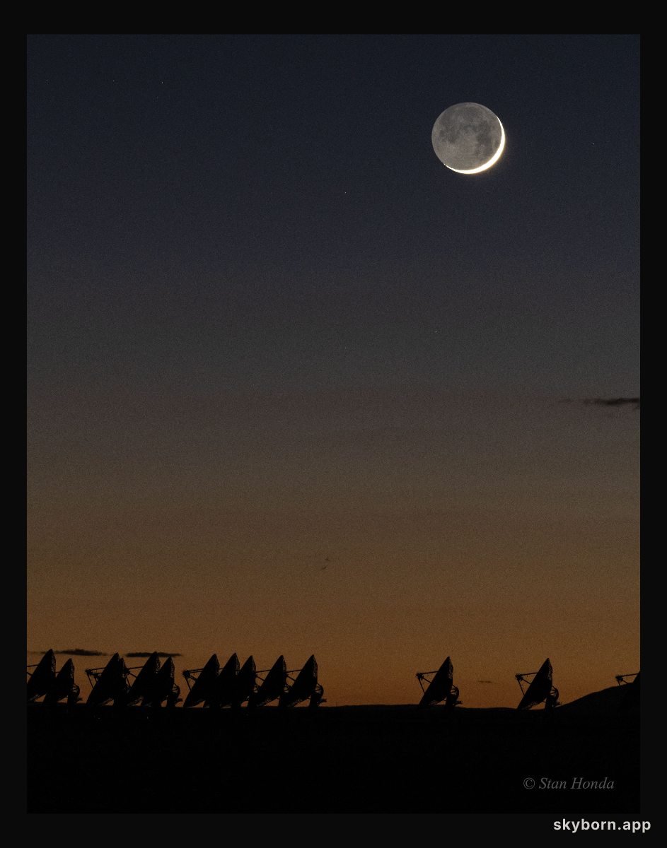 The Old Moon in the Young Moon's Arms