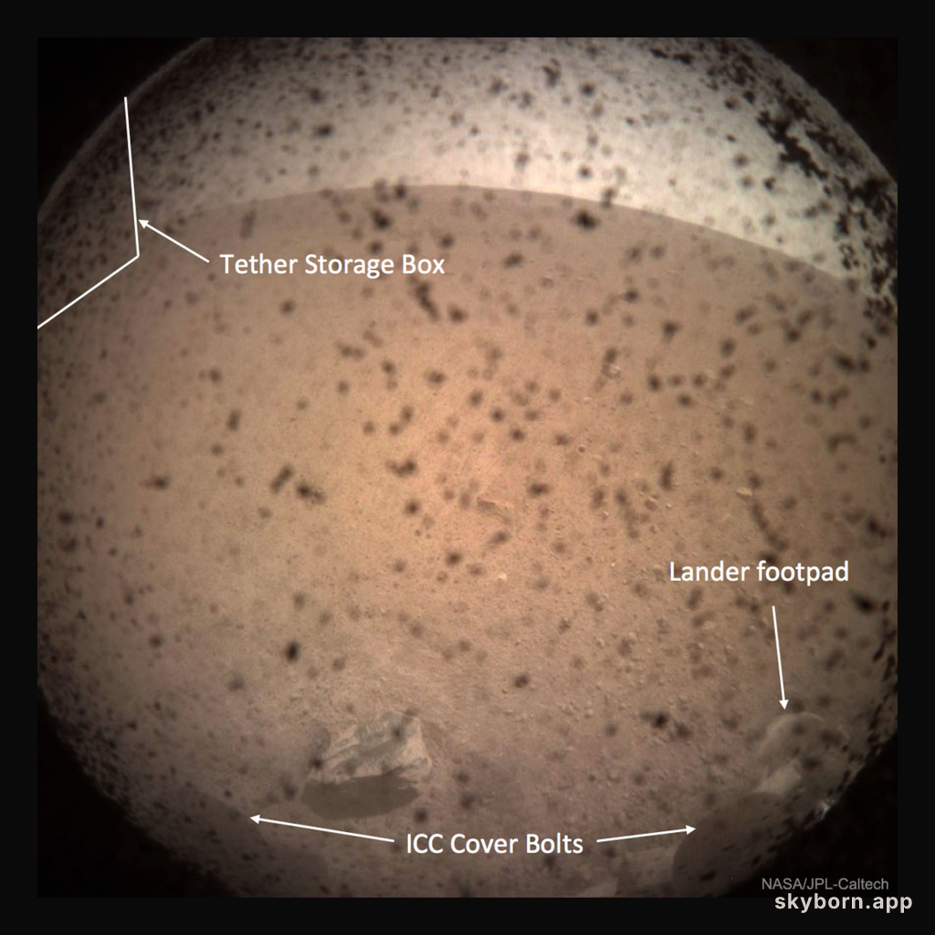 InSight's First Image from Mars