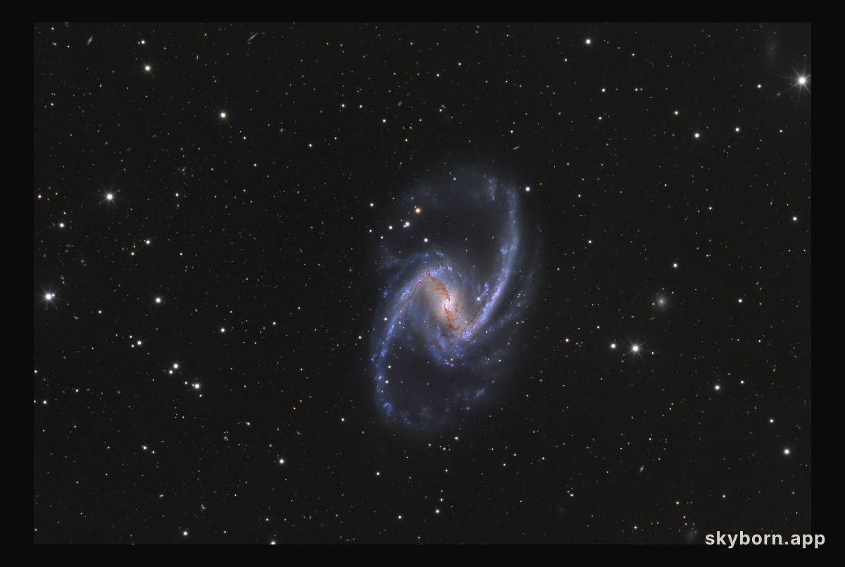 NGC 1365: Majestic Island Universe