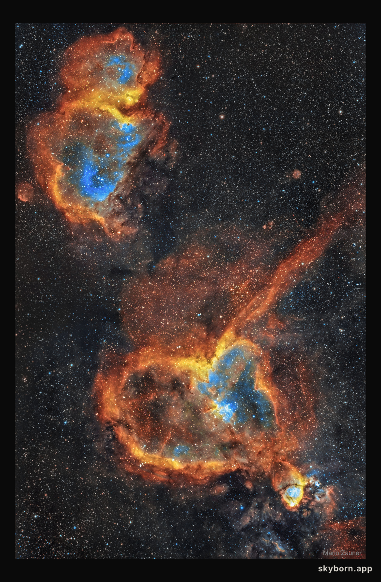 The Heart and Soul Nebulas