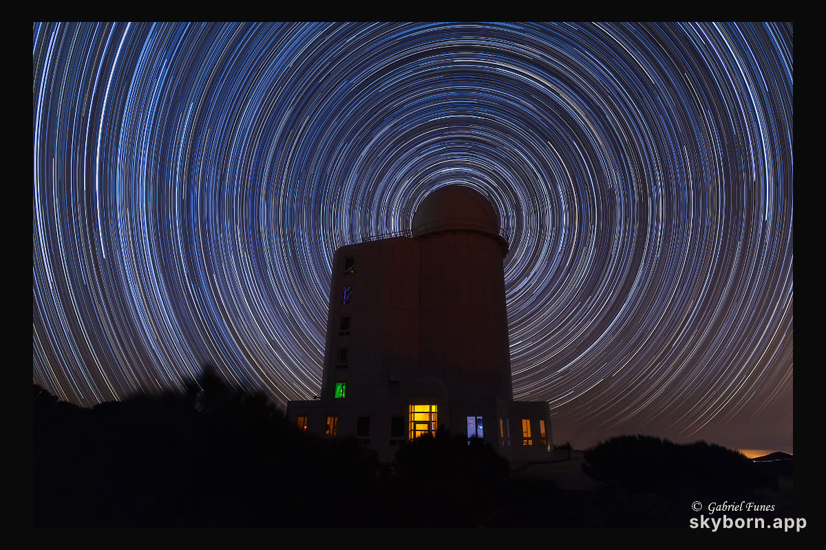 Circumpolar Star Trails
