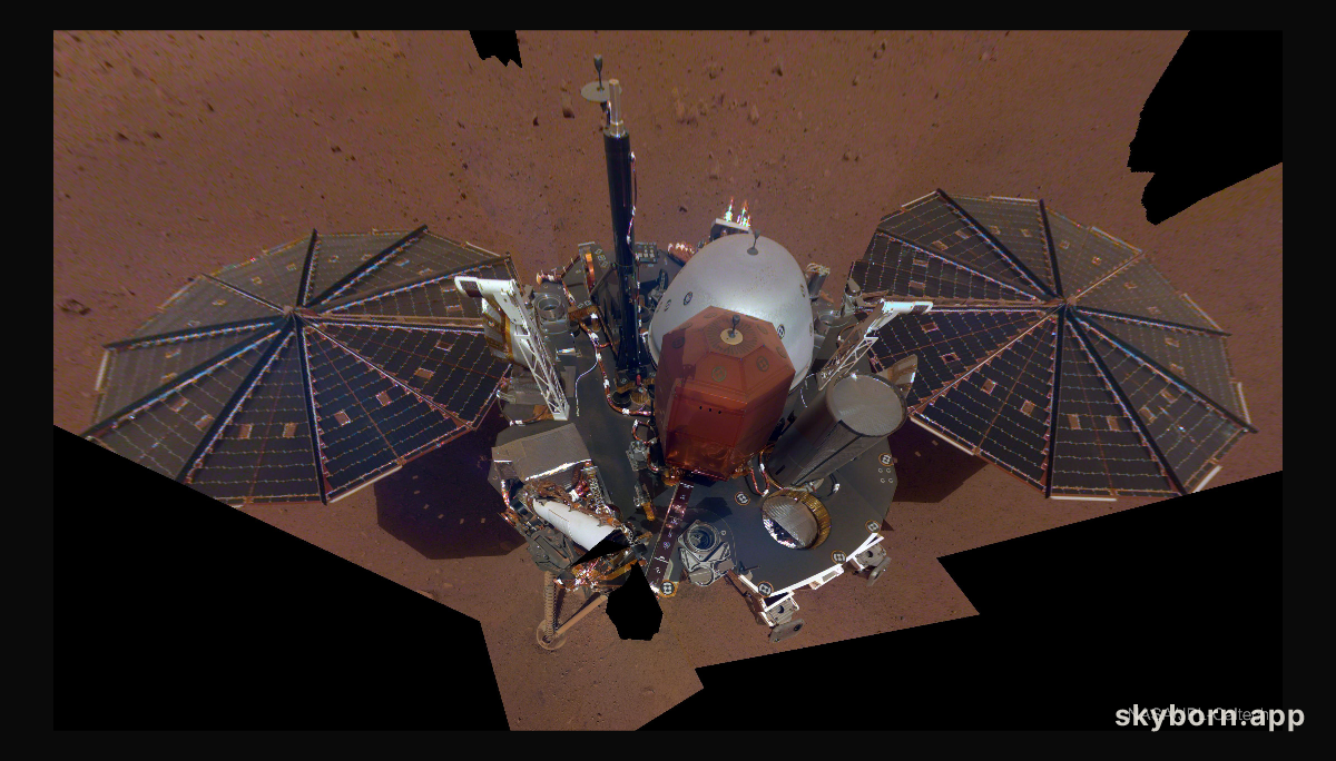 InSight Lander Takes Selfie on Mars