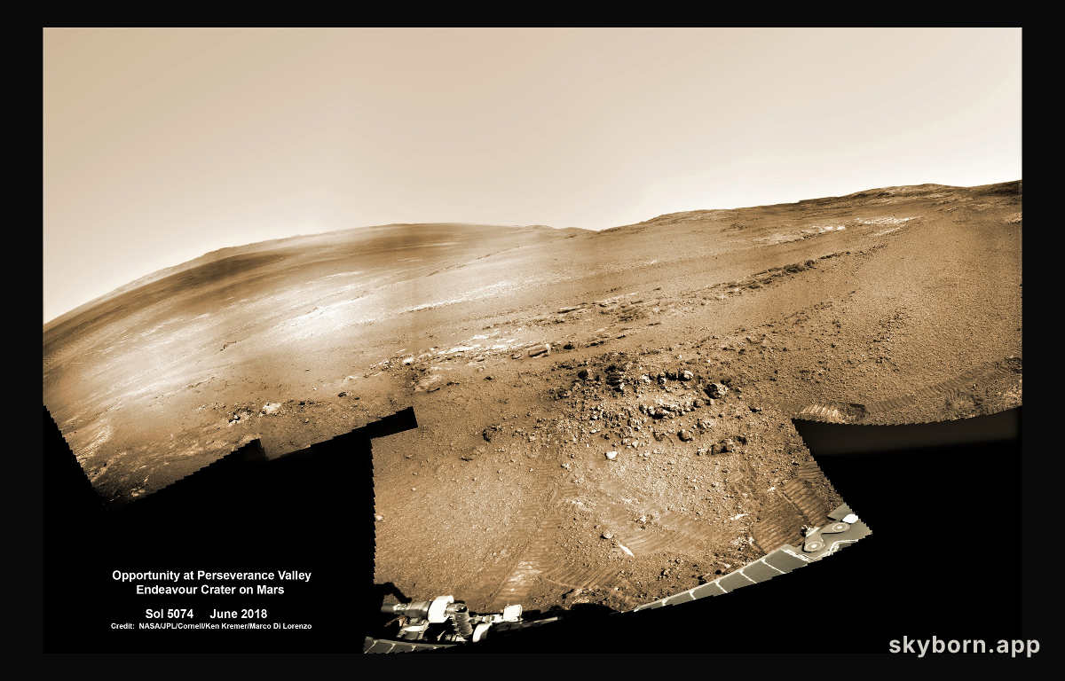 Opportunity at Perseverance Valley