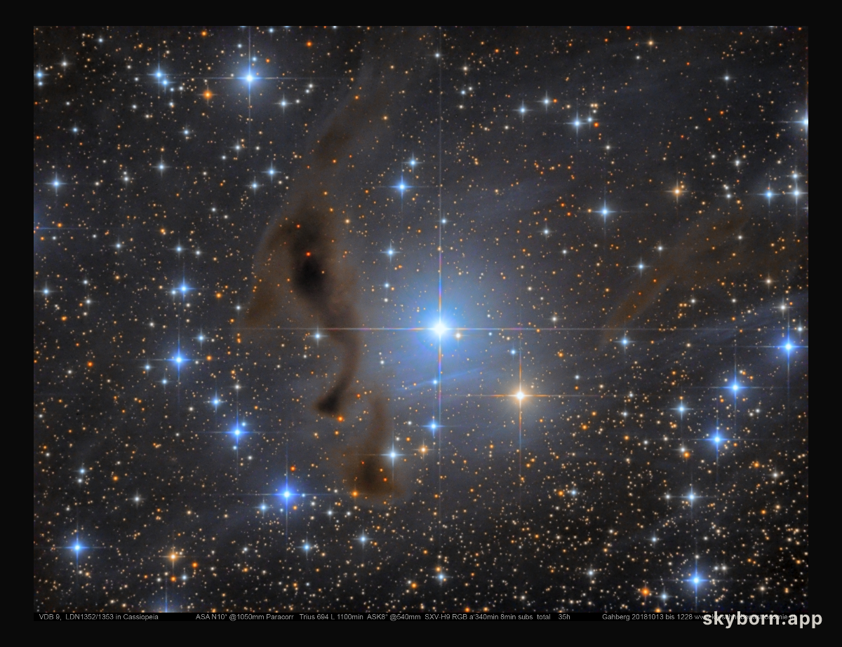 Reflections on vdB 9