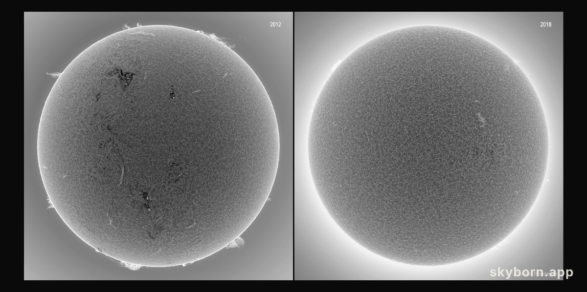 A February without Sunspots