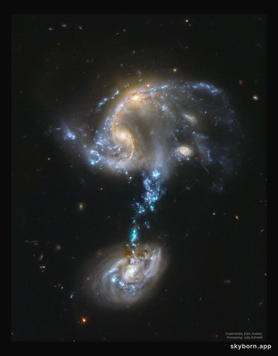 Arp 194: Merging Galaxy Group