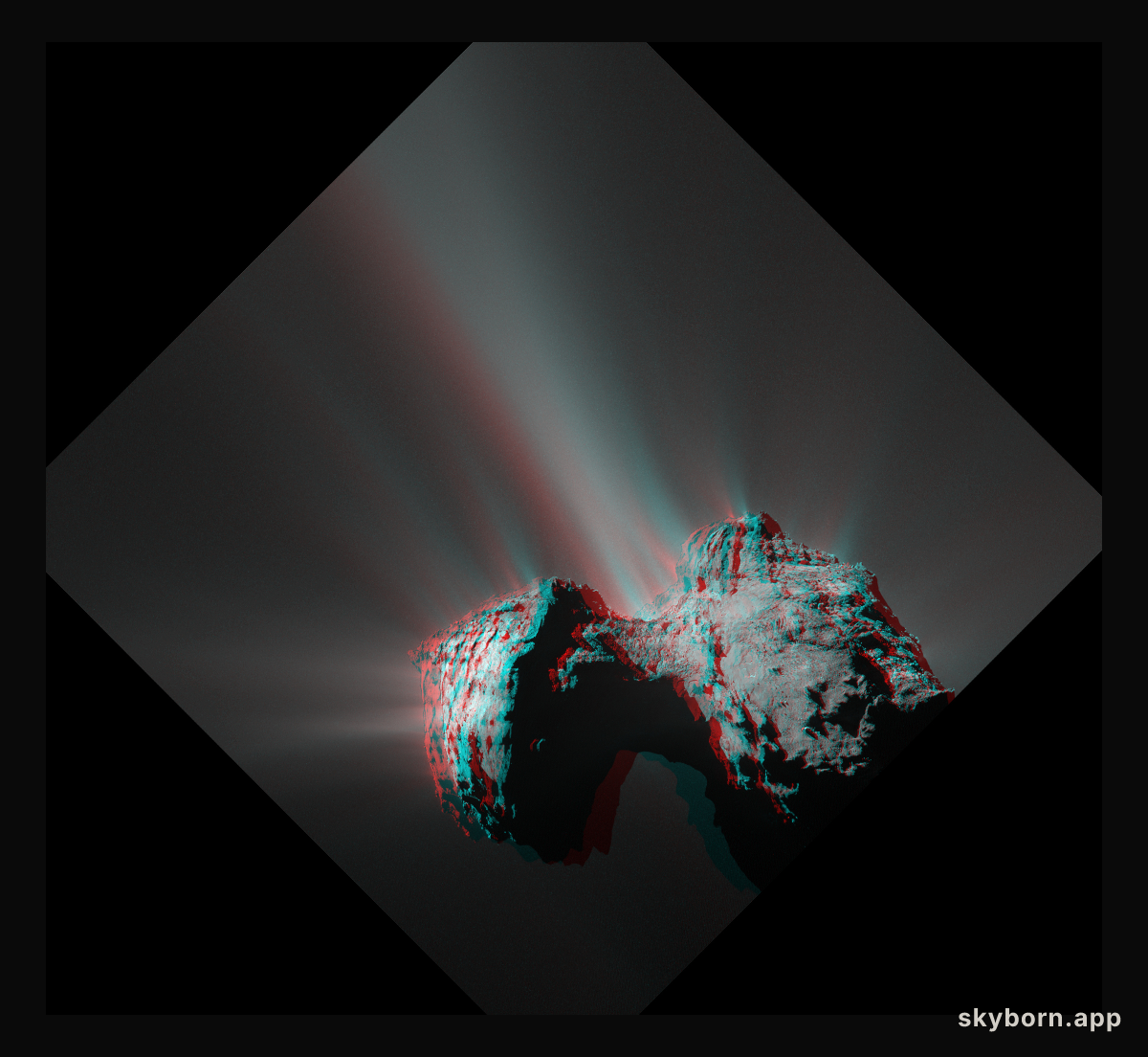 3D 67P
