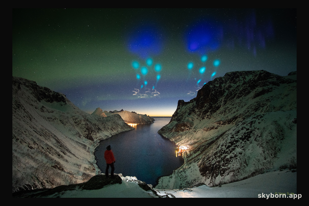 AZURE Vapor Tracers over Norway