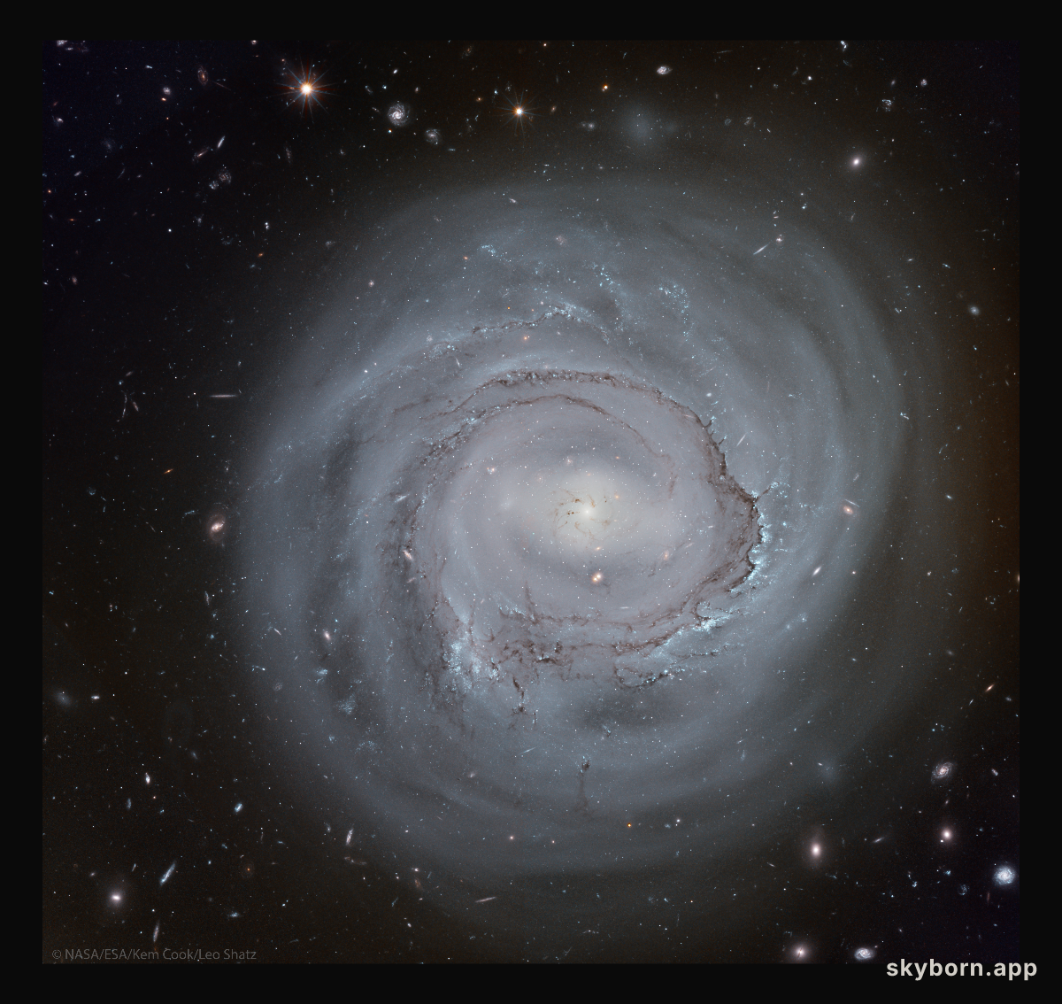 Anemic Spiral NGC 4921 from Hubble
