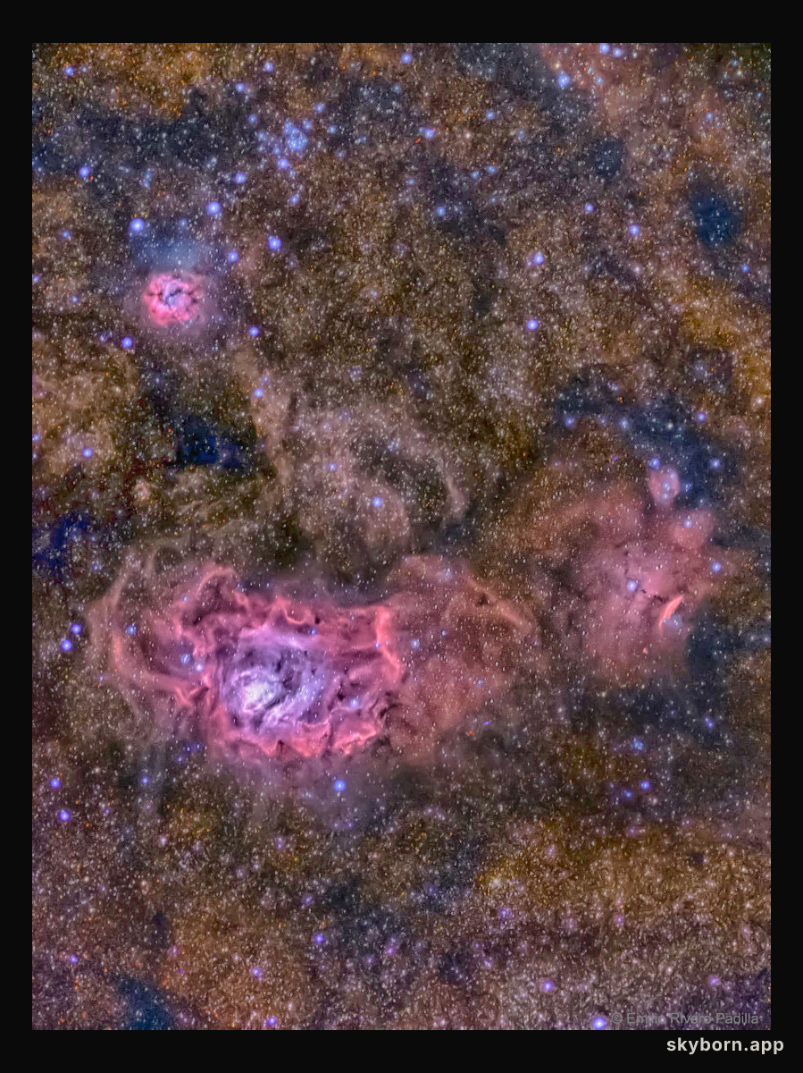 Deep Field: Nebulae of Sagittarius