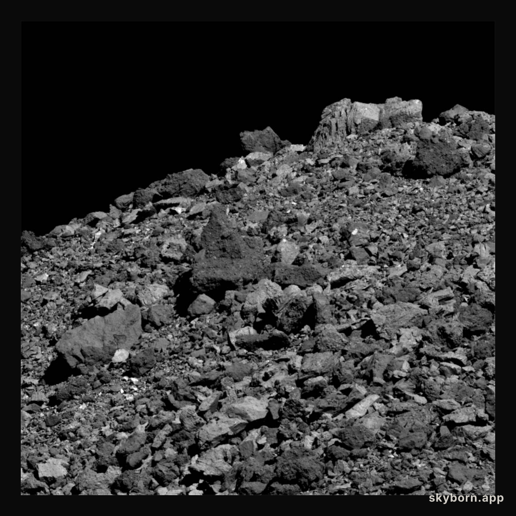Boulders on Bennu