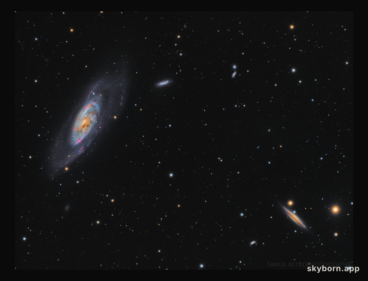 A View Toward M106
