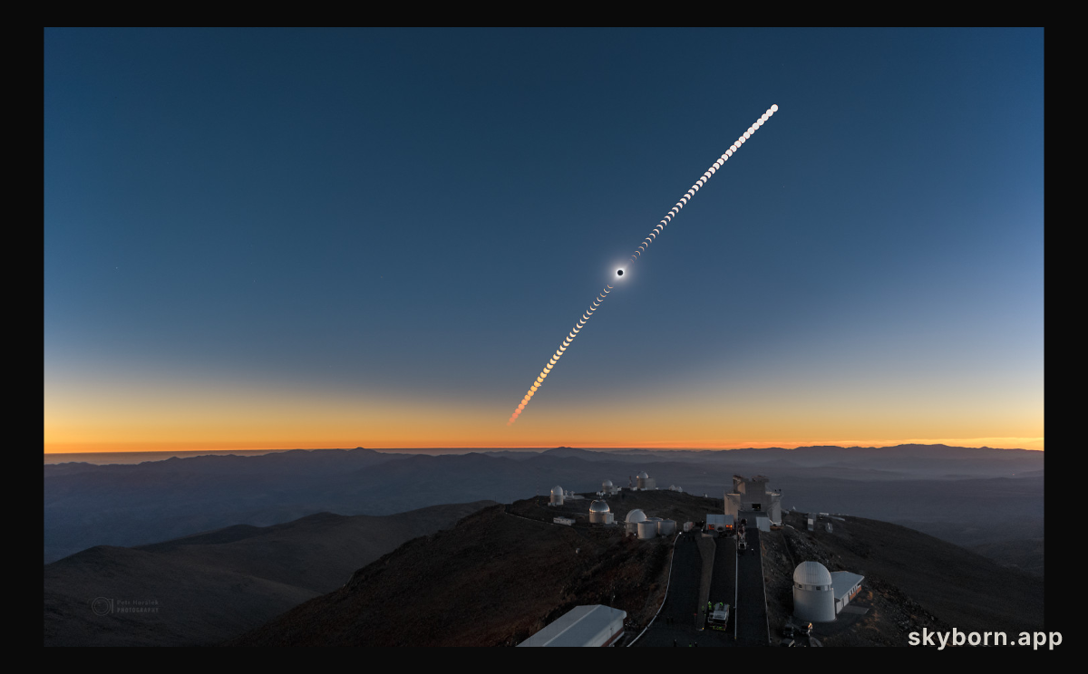La Silla Eclipse Sequence