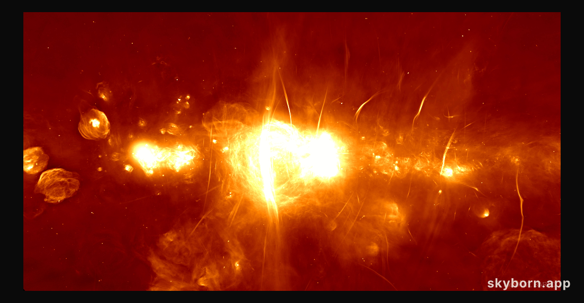 The Galactic Center in Radio from MeerKAT