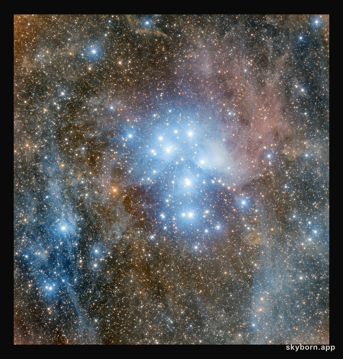 Messier 45: The Daughters of Atlas and Pleione