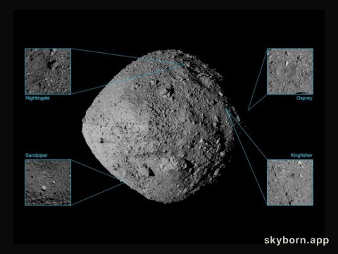 Places for OSIRIS-REx to Touch Asteroid Bennu