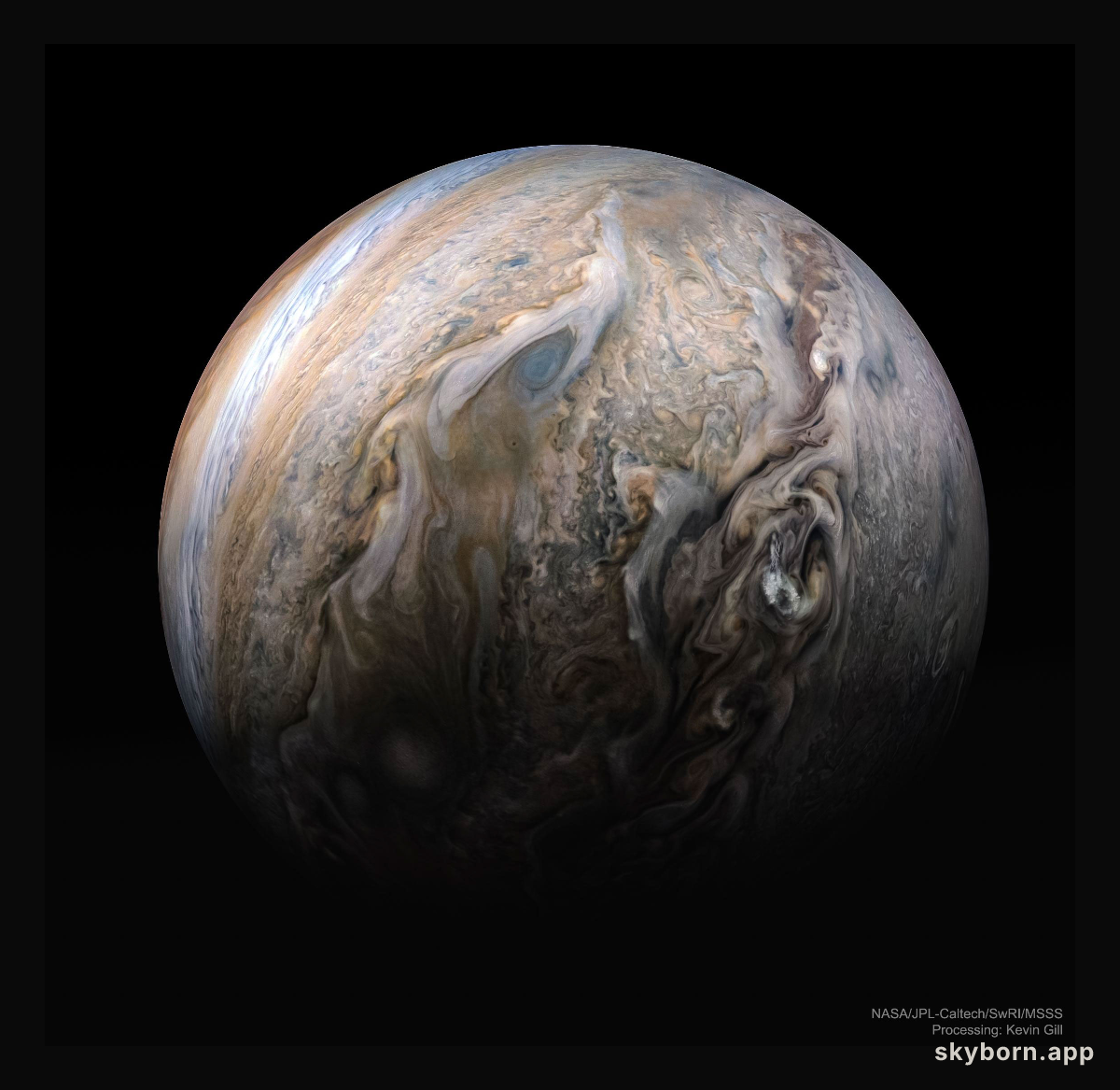 Tumultuous Clouds of Jupiter