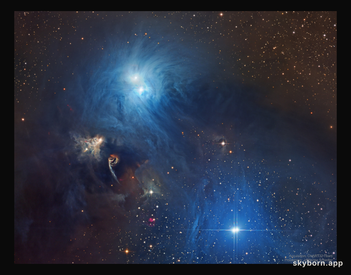 Stars and Dust in Corona Australis