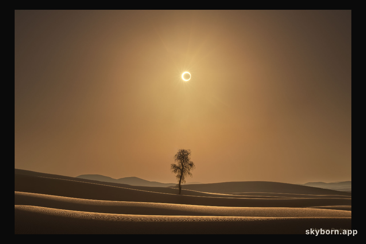 A Desert Eclipse