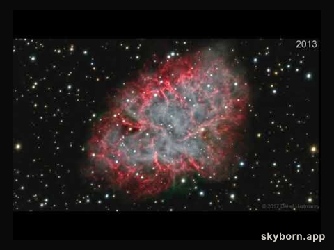 M1: The Incredible Expanding Crab Nebula