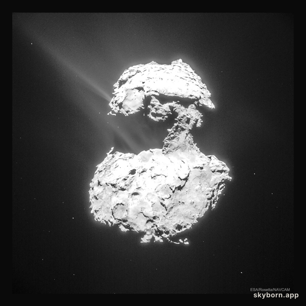 Comet CG Evaporates