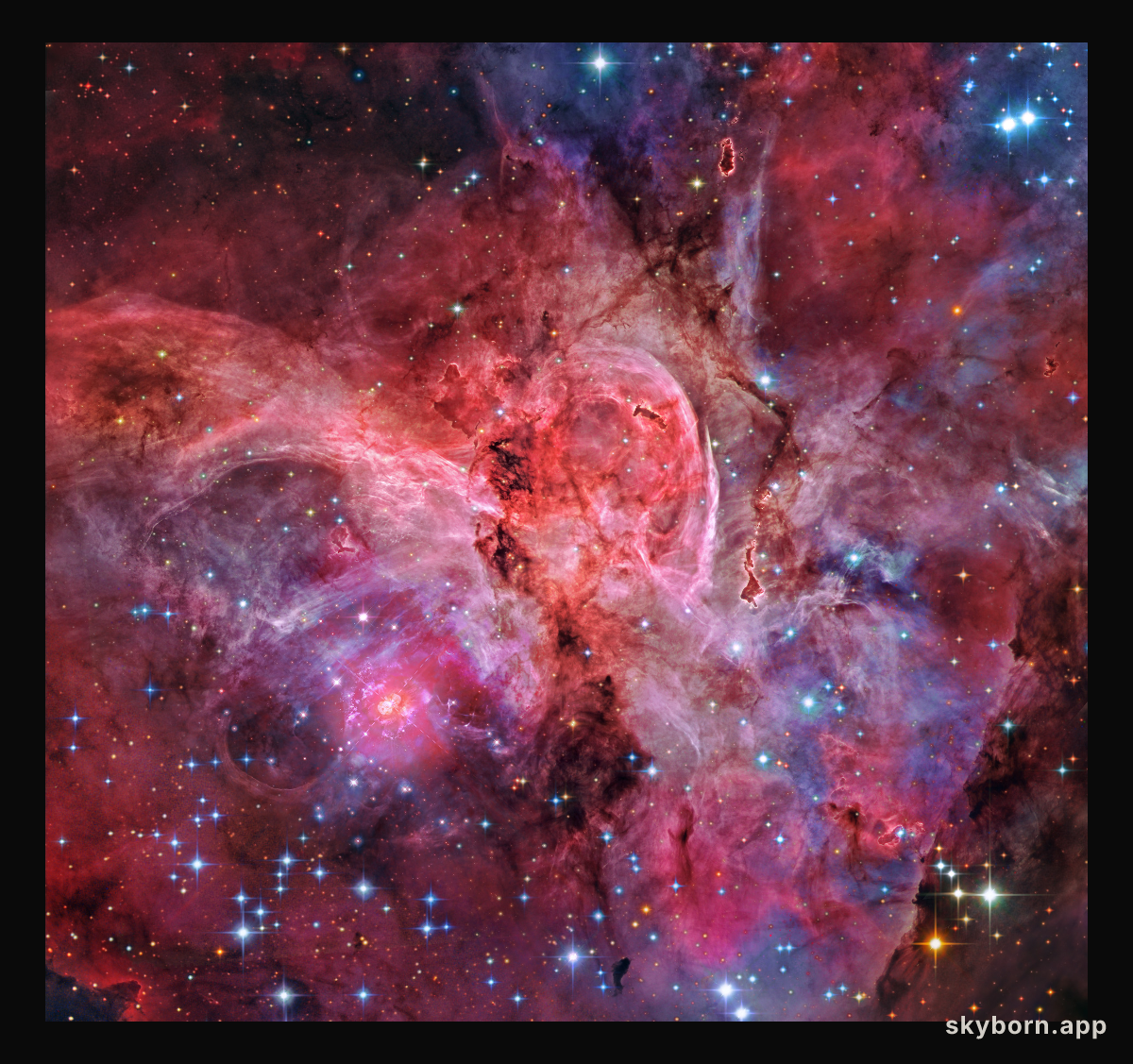 Carina Nebula Close Up